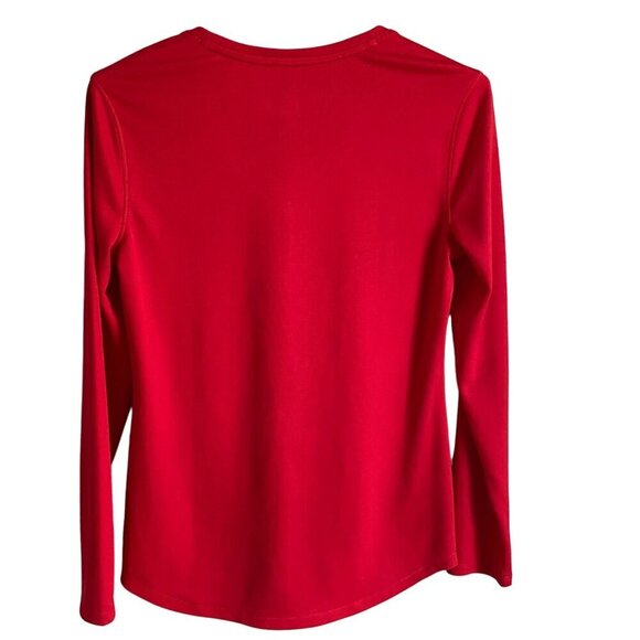 Reel Legends Freeline Red Long Sleeve Performance Top Women's Size Small NEW - Picture 6 of 7